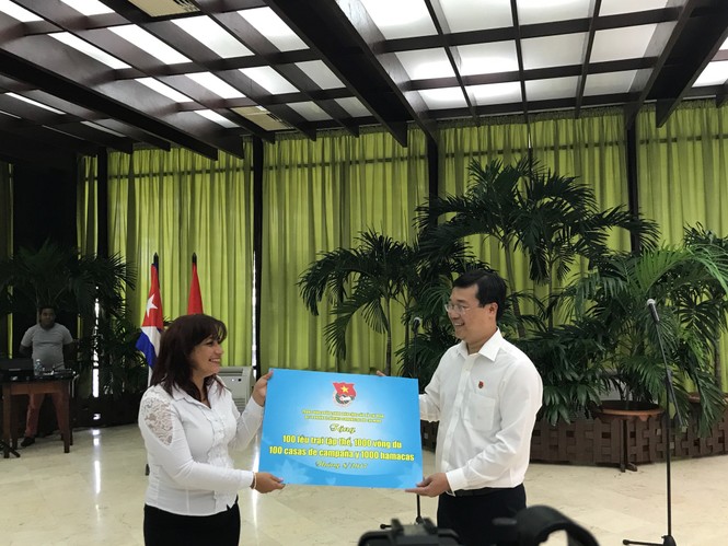 Đoàn đại biểu cấp cao của Trung ương Đoàn thăm Cuba - ảnh 3