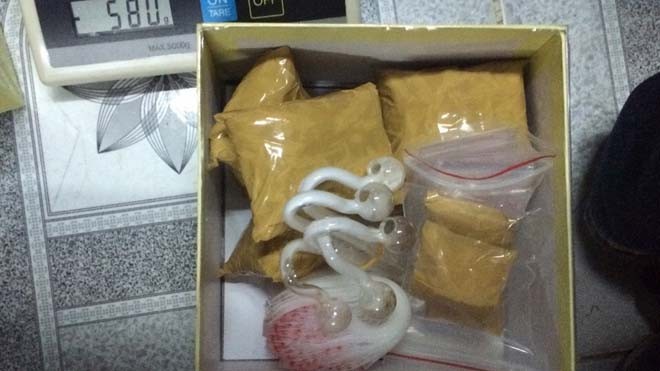 Vừa ra tù đã bị bắt vì mua bán gần 3 kg ma túy - ảnh 1