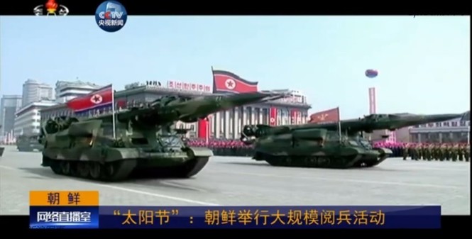 Triều Tiên phô trương hàng loạt tên lửa đạn đạo trong lễ duyệt binh - ảnh 4