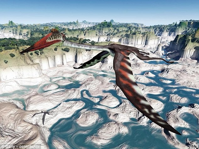 Phát hiện dấu tích loài khủng long biết bay khổng lồ chuyên ăn thịt đồng loại - ảnh 2