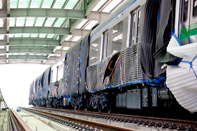 Nhà ga đầu tiên tuyến đường sắt Cát Linh - Hà Đông sắp hoàn thành - ảnh 14