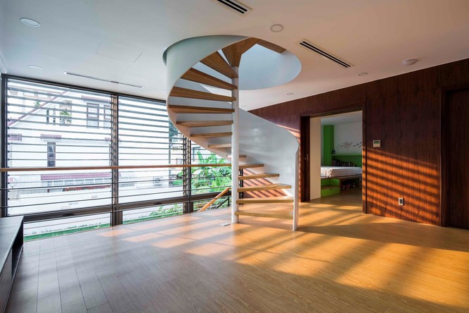 Biệt thự lấy cảm hứng từ nhà sàn ở khu nhà giàu Sài Gòn - ảnh 10