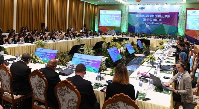 Lãnh đạo Tài chính, Ngân hàng APEC bàn về bảo hiểm rủi ro thiên tai - ảnh 1