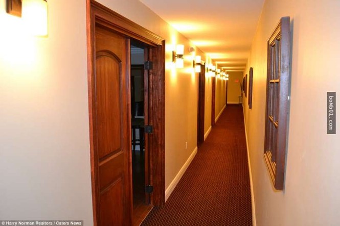Đường đi giữa các phòng trong căn hầm