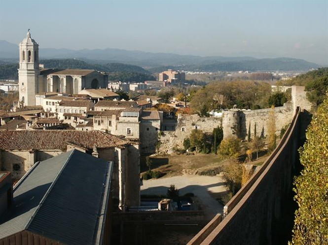 Một góc thanh bình của Girona.