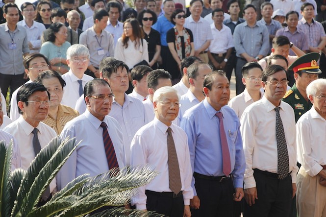 Tổng Bí thư Nguyễn Phú Trọng thăm Thành cổ Quảng Trị - ảnh 3