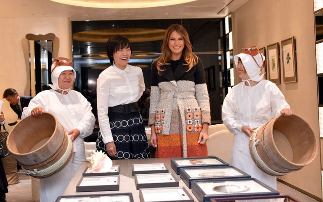 Tổng thống Mỹ và Đệ nhất phu nhân làm gì trong ngày đầu thăm Nhật Bản? - ảnh 12
