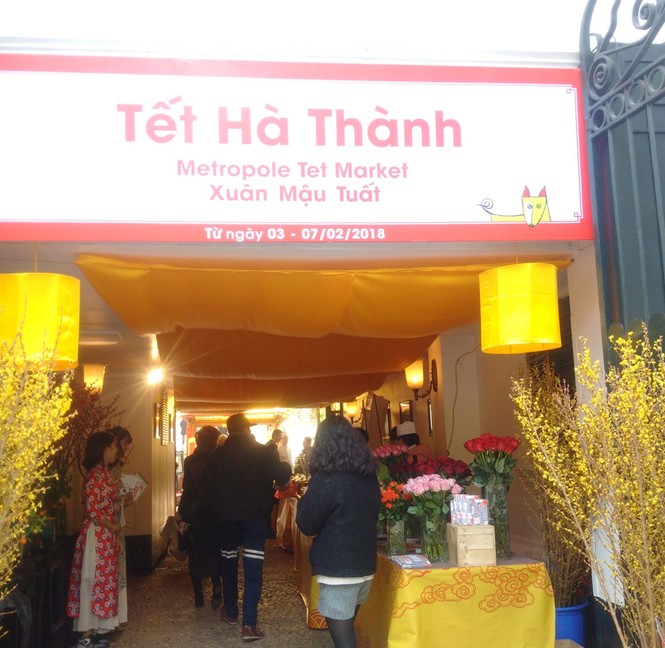 Tái hiện chợ Tết Hà thành giữa lòng Hà Nội - ảnh 4