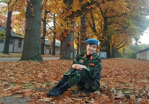 Nữ sĩ quan Việt Nam đầu tiên đi gìn giữ hòa bình Liên hợp quốc - Ảnh 2.