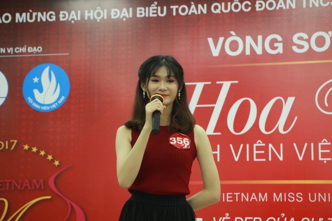 Nữ sinh duyên dáng, tự tin thi tài Hoa khôi sinh viên Việt Nam 2017 105