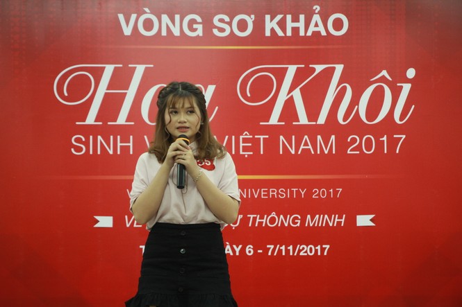 Nữ sinh duyên dáng, tự tin thi tài Hoa khôi sinh viên Việt Nam 2017 47