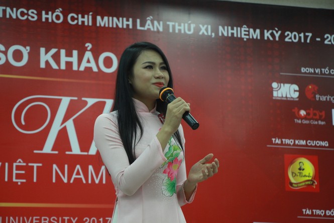 Nữ sinh duyên dáng, tự tin thi tài Hoa khôi sinh viên Việt Nam 2017 84