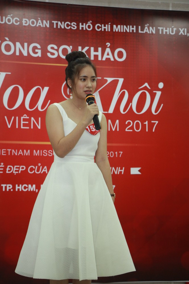 Nữ sinh duyên dáng, tự tin thi tài Hoa khôi sinh viên Việt Nam 2017 80