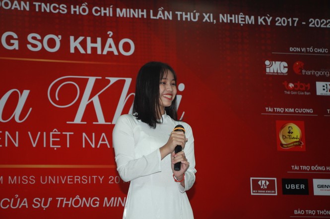 Nữ sinh duyên dáng, tự tin thi tài Hoa khôi sinh viên Việt Nam 2017 121