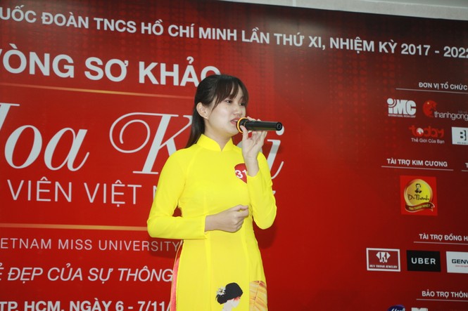 Nữ sinh duyên dáng, tự tin thi tài Hoa khôi sinh viên Việt Nam 2017 117