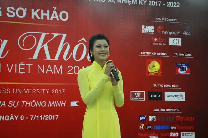 Nữ sinh duyên dáng, tự tin thi tài Hoa khôi sinh viên Việt Nam 2017 109