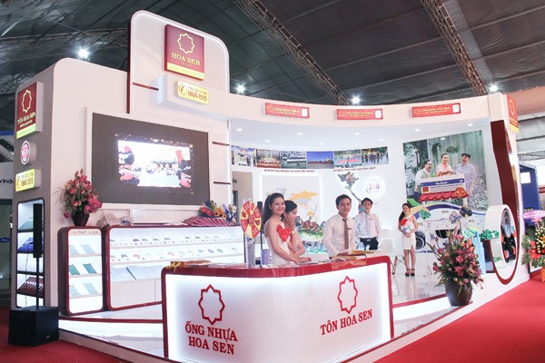 Tập đoàn Hoa Sen gây ấn tượng mạnh tại Vietbuild Đà Nẵng - ảnh 6