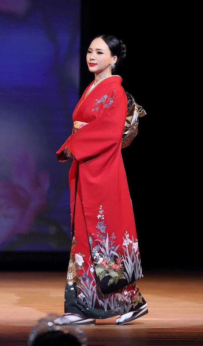 Ngọc Quỳnh đăng quang Á hậu 1 Ms Universe Business 2017 tại Nhật Bản - ảnh 2