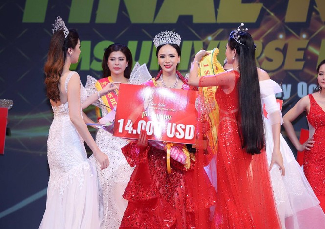 Ngọc Quỳnh đăng quang Á hậu 1 Ms Universe Business 2017 tại Nhật Bản - ảnh 4