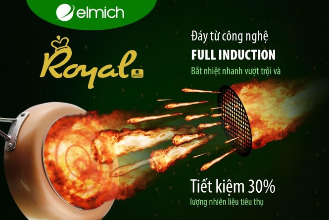 Lần đầu tiên tại Việt Nam, nồi chảo Royal Elmich giúp tiết kiệm 30% điện năng - ảnh 1