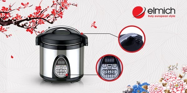 Nồi áp suất điện EMICH - sản phẩm được săn đón cho tết 2018 - ảnh 1