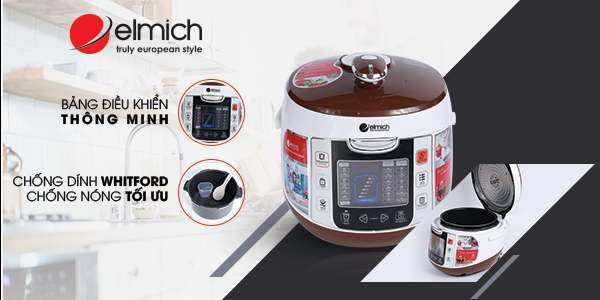 Nồi áp suất điện EMICH - sản phẩm được săn đón cho tết 2018 - ảnh 2