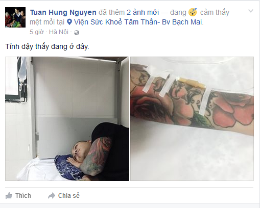 Tuấn Hưng nhập viện vì kiệt sức vẫn hài hước viết thông báo - ảnh 2