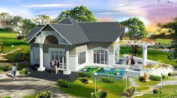 Mẫu nhà cấp 4 'sang chảnh' nhiều người mê - ảnh 10