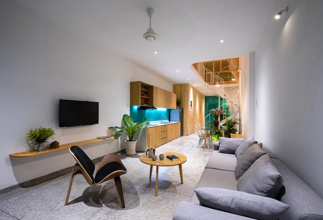 Độc đáo căn nhà ‘cách ly’ ở Sài Gòn - ảnh 2