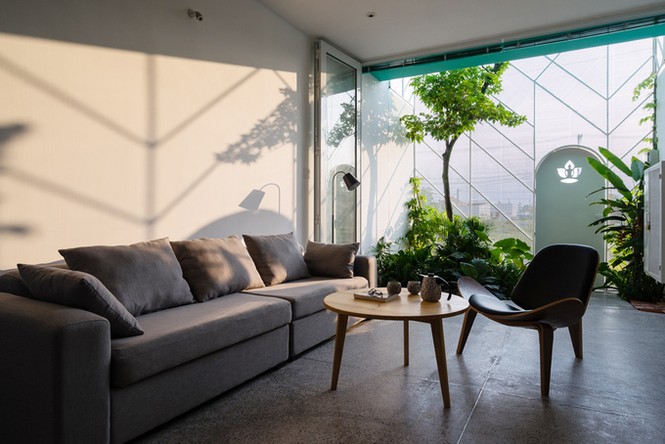 Độc đáo căn nhà ‘cách ly’ ở Sài Gòn - ảnh 3