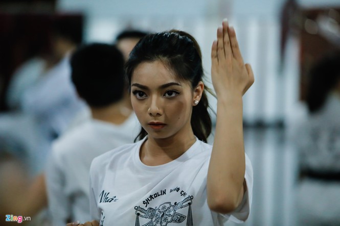 Con gái đại sư Nam Anh luyện quyền ở Sài Gòn - ảnh 5
