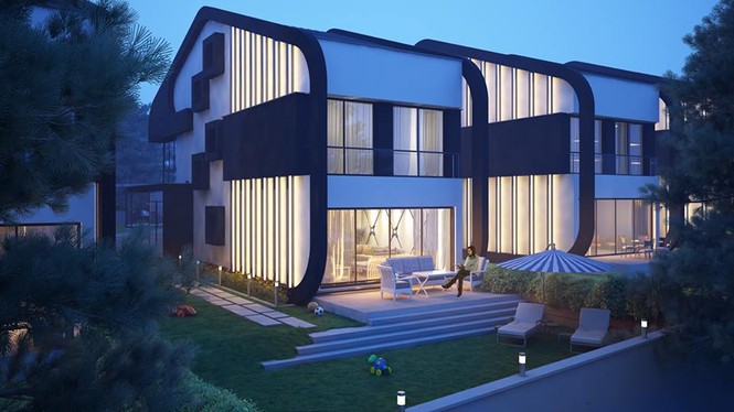Biệt thự 2 tầng 'sang chảnh' trên khu đất 200m2 - ảnh 2