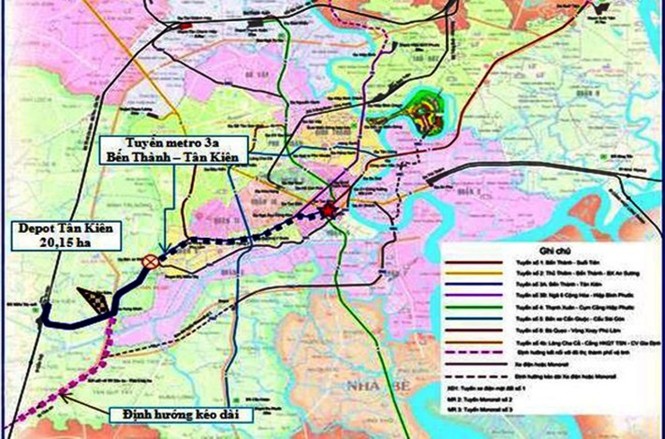 Đang 'tắc' vốn, TPHCM lại đề xuất xây tuyến metro 2,8 tỷ USD - ảnh 1