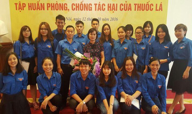 Tập huấn Phòng chống tác hại của thuốc lá cho đoàn viên thanh niên - ảnh 1