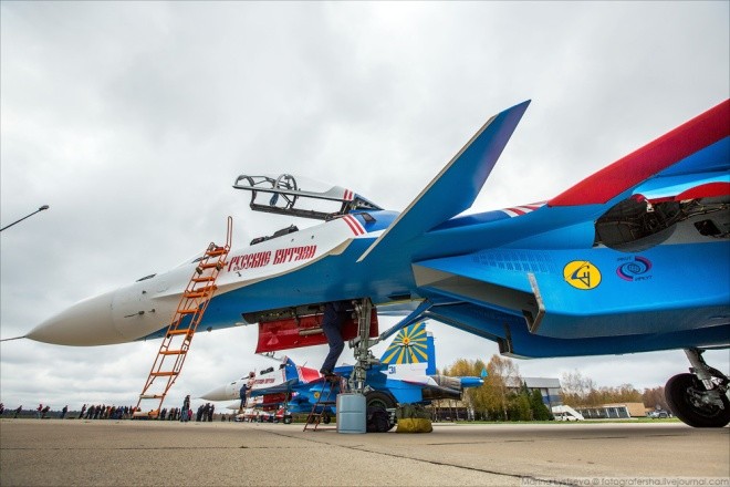 Phi đội trình diễn không quân Nga nhận tiêm kích Su-30SM - ảnh 6
