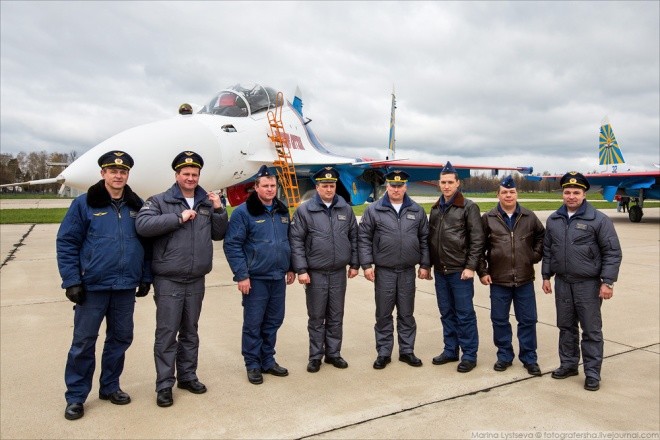 Phi đội trình diễn không quân Nga nhận tiêm kích Su-30SM - ảnh 7