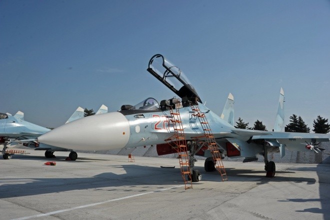 Phi đội trình diễn không quân Nga nhận tiêm kích Su-30SM - ảnh 8