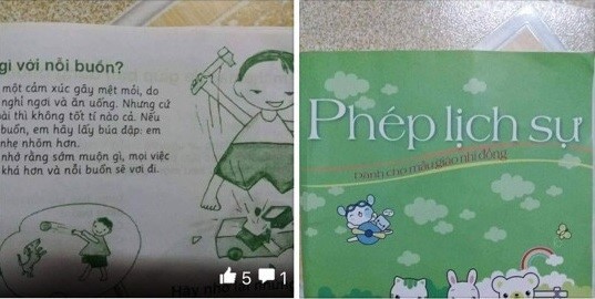 Xôn xao sách 'Phép lịch sự' dạy trẻ dùng búa đập khi buồn - ảnh 1