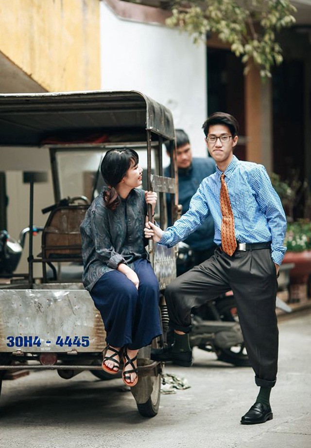 Thú vị bộ ảnh kỷ yếu mang phong cách thời bao cấp của teen Hà Nội - ảnh 12