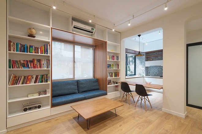 Nhà ống 70m2 đẹp ngỡ ngàng sau cải tạo ở Hà Nội - ảnh 4