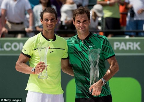 Federer hạ Nadal, vô địch Miami Open lần thứ 3 - ảnh 1