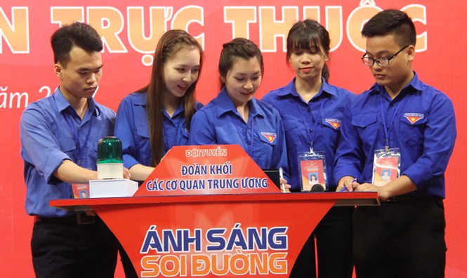 Học viện cảnh sát giành giải Nhất vòng thi cụm đoàn trực thuộc - ảnh 4