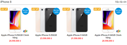 Loạn giá iPhone 8 - ảnh 1