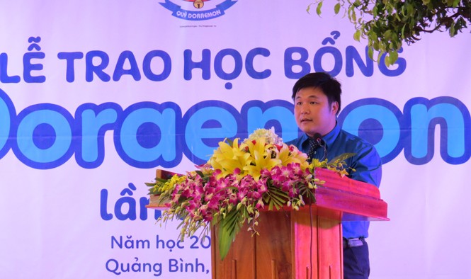 Trao 540 học bổng Doraemon cho học sinh xuất sắc - ảnh 1