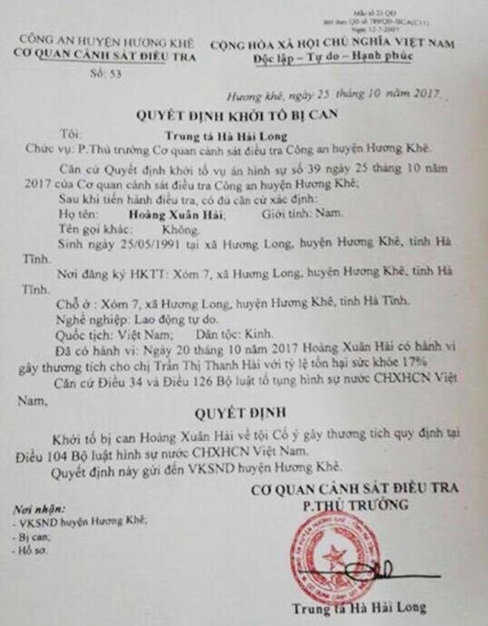 Bắt khẩn cấp kẻ chém nữ phó trạm y tế vào ngày Phụ nữ Việt Nam - ảnh 1