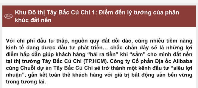 HoREA cảnh báo người dân về đất nền dự án bánh vẽ - ảnh 2 HoREA cảnh báo người dân về đất nền dự án bánh vẽ - ảnh 2