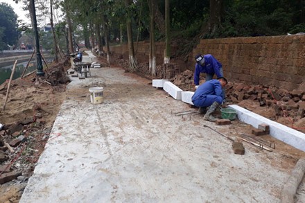 Yêu cầu làm rõ việc bê tông hóa Thành cổ Sơn Tây - ảnh 1