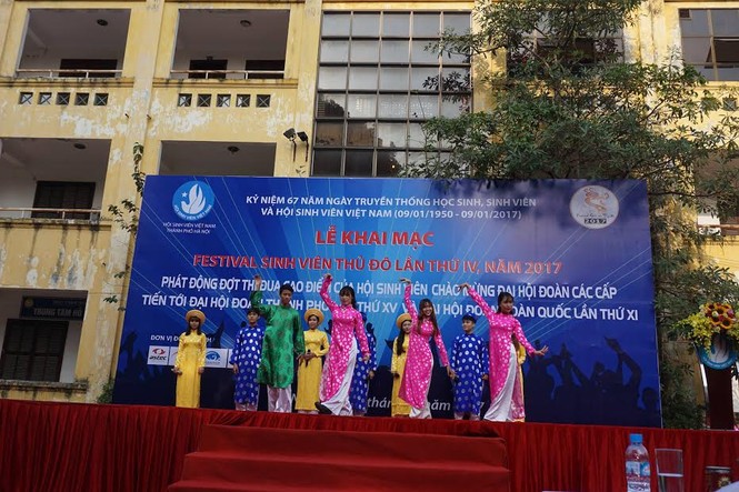 Hàng ngàn sinh viên tham dự Festival sinh viên Thủ đô lần thứ IV - ảnh 1