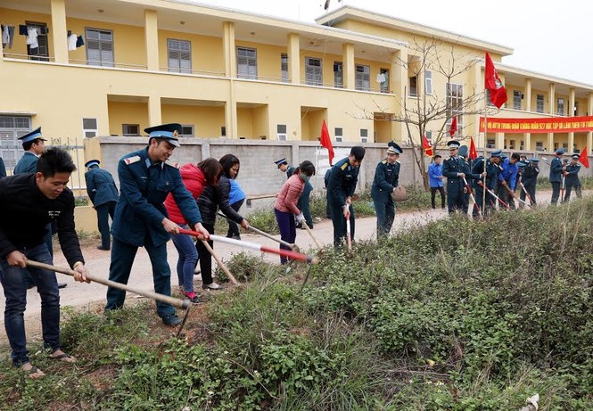 Trung đoàn 927 phát động thi đua Tháng thanh niên - ảnh 2