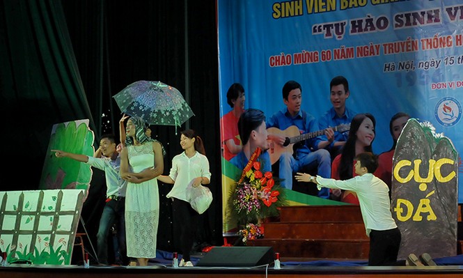 Ấn tượng đêm nghệ thuật sinh viên Bắc Giang tại Hà Nội - ảnh 6